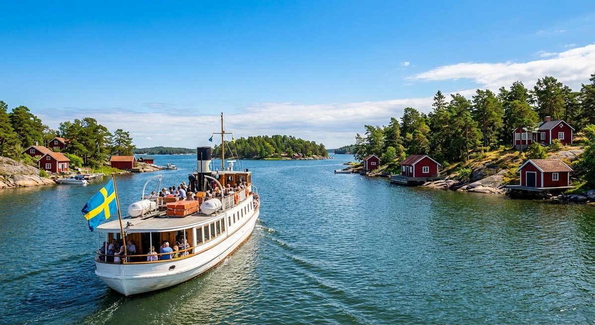 Archipel Bootstour Stockholm - Schäreninseln