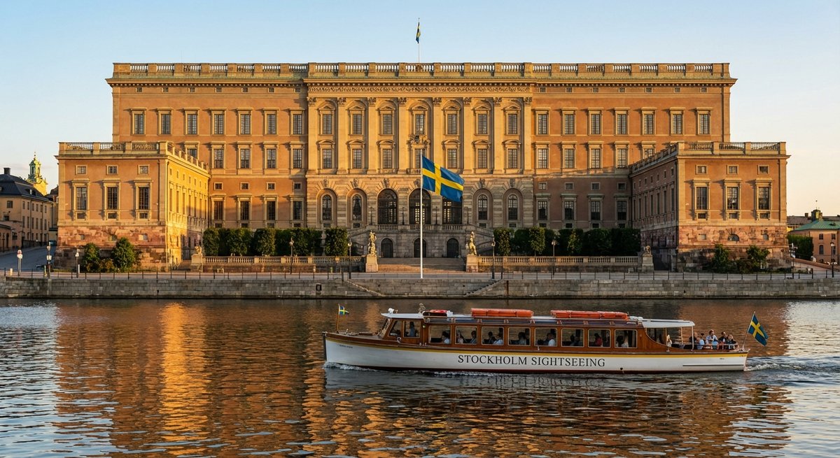 Königliche Bootstour Stockholm - Königspaläste