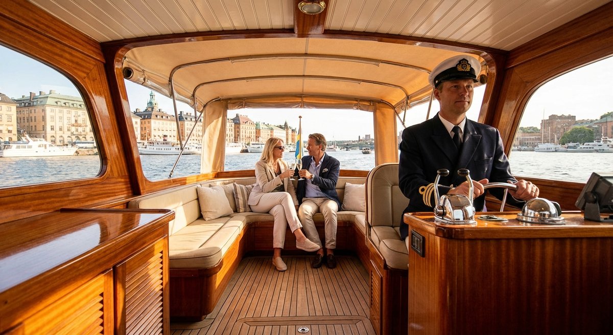 Private Bootstour in Stockholm mit exklusivem Boot