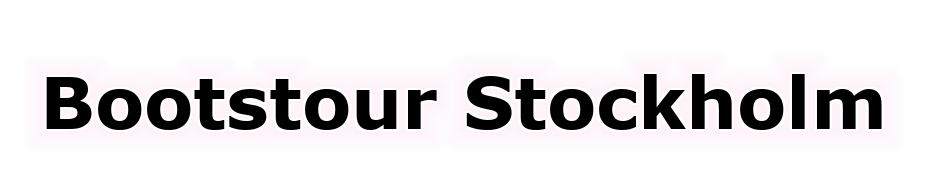 Bootstour Stockholm Logo